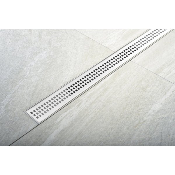 KLAVER podlahový žlab s nerezovým roštem, L-810, DN50