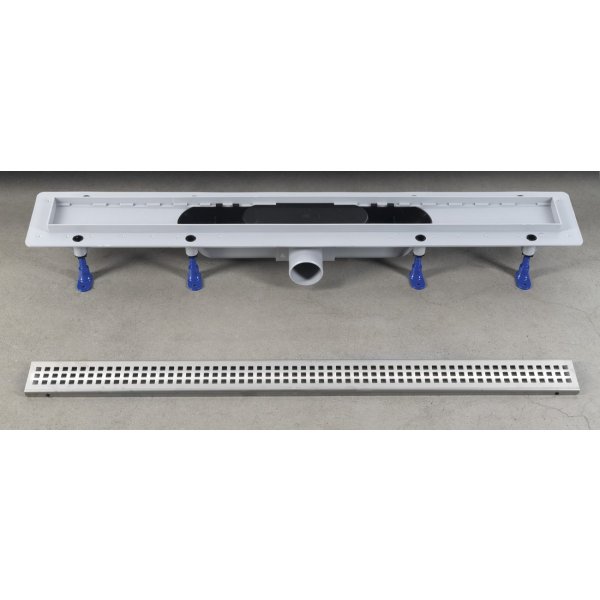 INDY podlahový žlab s nerezovým roštem, L-710, DN50