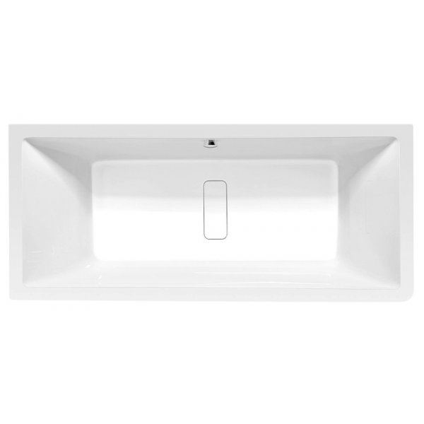 MARLENE CURVE L MONOLITH obdélníková vana 185x85x63cm, bílá