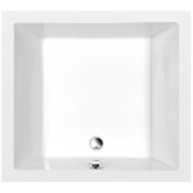 DEEP hluboká sprchová vanička s konstrukcí, obdélník 100x90x26cm, bílá