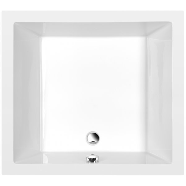 DEEP hluboká sprchová vanička s konstrukcí, obdélník 100x90x26cm, bílá