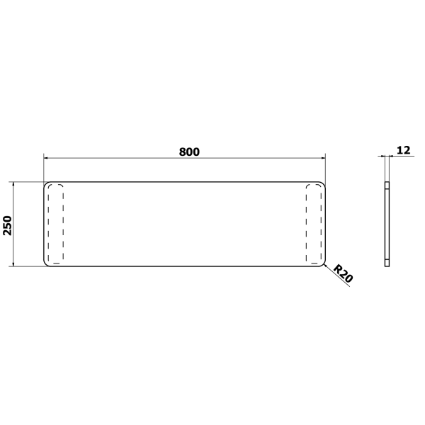 UNIVERSAL sedák na vanu, 80x25 cm, černá