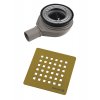 FLEXIA vaničkový sifon, průměr 90mm, DN40, krytka zlato mat