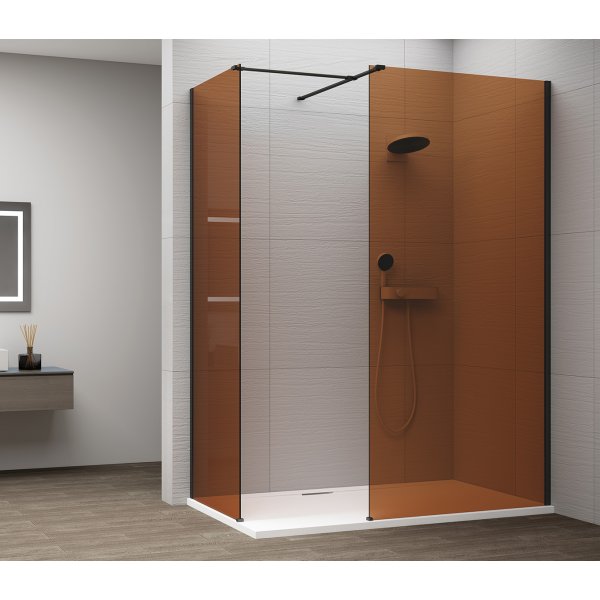 KAZUKO sprchová vanička z litého mramoru, obdélník 150x90cm, bílá