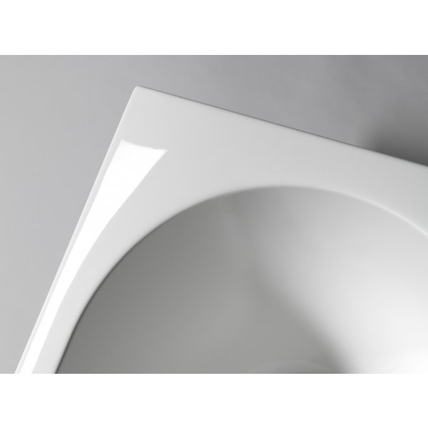 LEVANA obdélníková vana 170x80x39cm, bílá