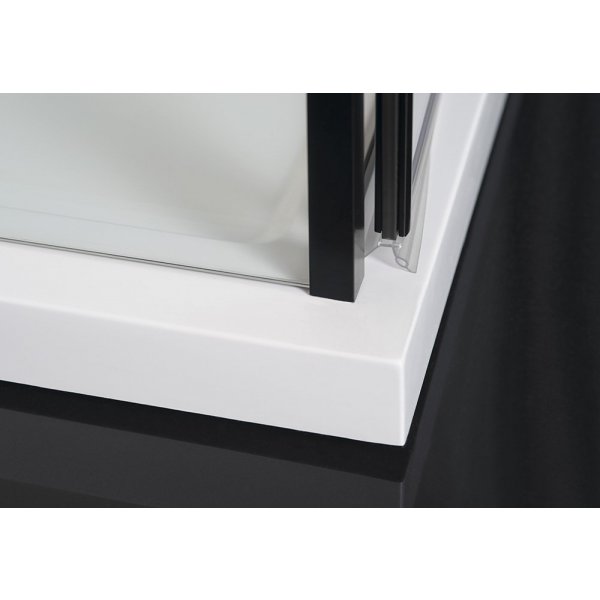 ZOOM BLACK čtvercový sprchový kout 800x800mm L/P varianta