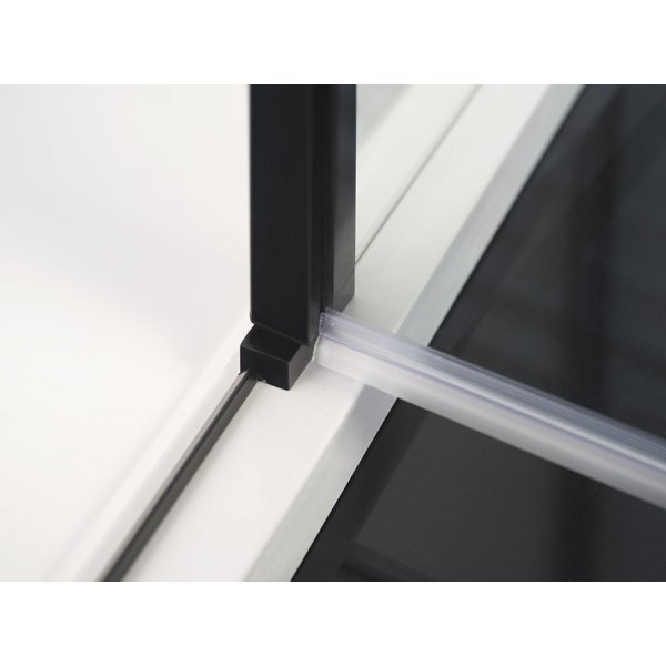 ZOOM BLACK obdélníkový sprchový kout 1100x900mm L/P varianta