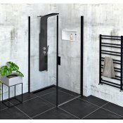 ZOOM BLACK obdélníkový sprchový kout 900x1000mm L/P varianta