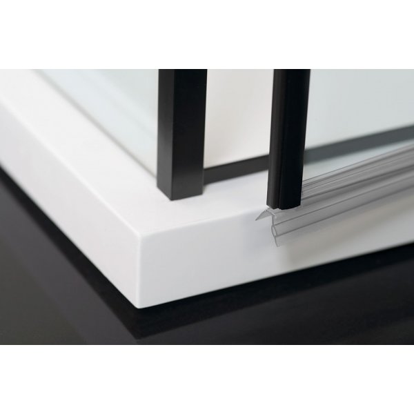 ZOOM BLACK obdélníkový sprchový kout 800x1000mm L/P varianta