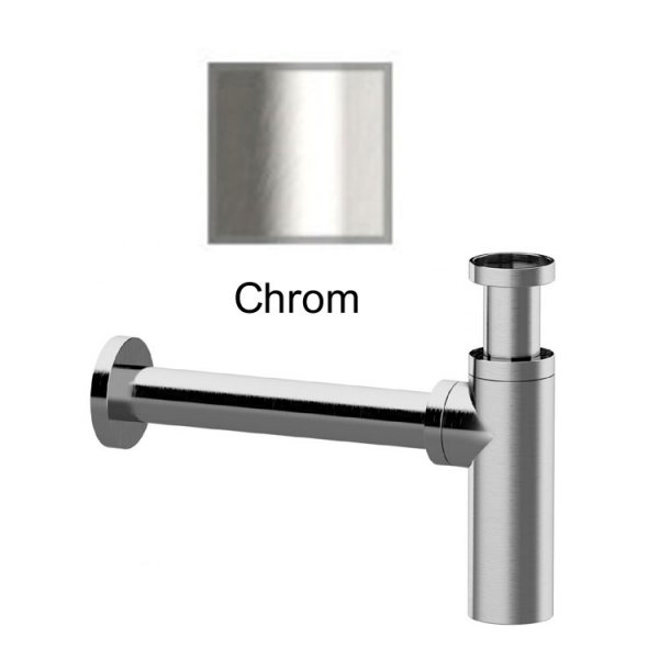 Sifon k umyvadlu CHROM kulatý