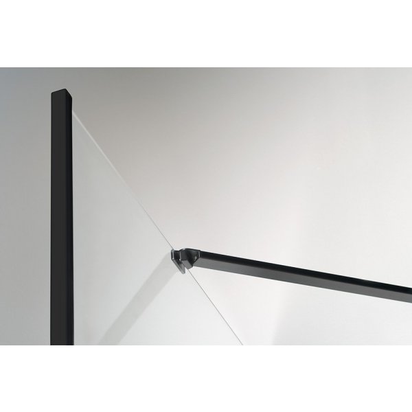 ZOOM BLACK obdélníkový sprchový kout 1300x800mm L/P varianta