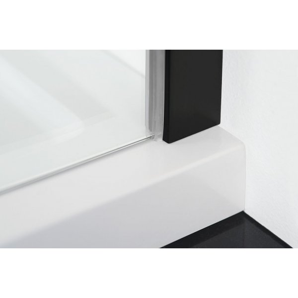 ZOOM BLACK čtvercový sprchový kout 800x800mm L/P varianta