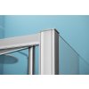 EASY čtvercový sprchový kout 900x900mm, skládací dveře, L/P varianta, čiré sklo