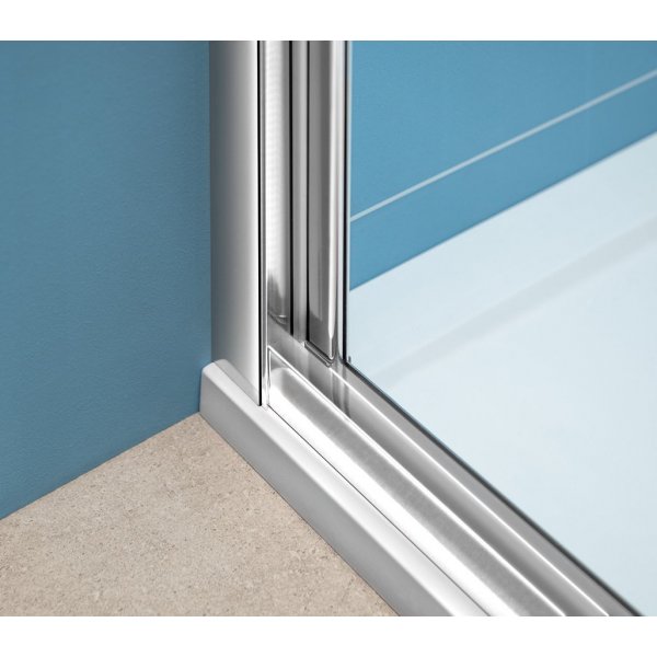EASY obdélníkový sprchový kout 1000x700mm, skládací dveře, L/P varianta, čiré sklo