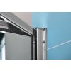 EASY čtvercový sprchový kout 900x900mm, skládací dveře, L/P varianta, čiré sklo