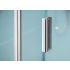 EASY čtvercový sprchový kout 700x700mm, skládací dveře, L/P varianta, čiré sklo