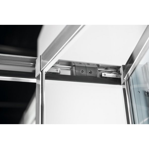 EASY obdélníkový sprchový kout 1000x800mm, skládací dveře, L/P varianta, čiré sklo