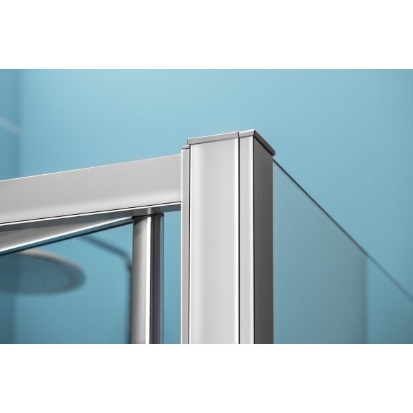 EASY obdélníkový sprchový kout 1000x700mm, skládací dveře, L/P varianta, čiré sklo