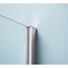 EASY čtvercový sprchový kout 1000x1000mm, skládací dveře, L/P varianta, čiré sklo