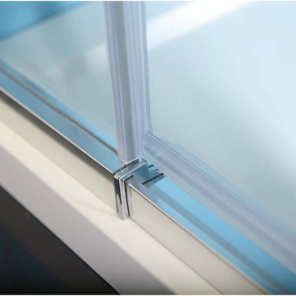 EASY třístěnný sprchový kout 800-900x900mm, pivot dveře, L/P varianta, čiré sklo