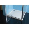 EASY třístěnný sprchový kout 800-900x900mm, pivot dveře, L/P varianta, sklo Brick