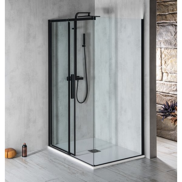 ALTIS BLACK obdélníkový sprchový kout 1500x800 mm, L/P varianta