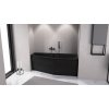 TIGRA R asymetrická vana 170x80x46cm, černá mat