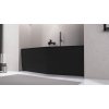 TIGRA R asymetrická vana 170x80x46cm, černá mat