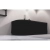VIVA R asymetrická vana 175x80x47cm, černá mat