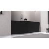 TIGRA L asymetrická vana 170x80x46cm, černá mat