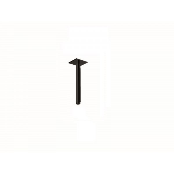 Sprchové ramínko svislé BLACK, 15 cm