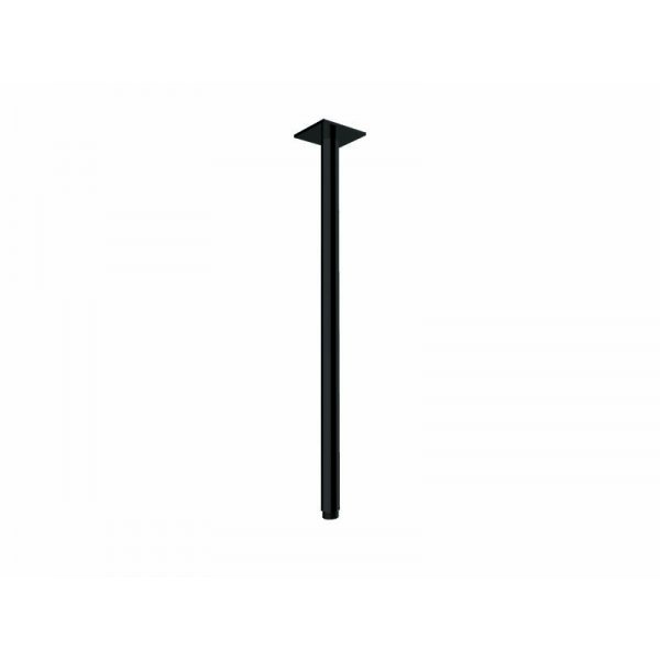 Sprchové ramínko svislé BLACK, 50 cm