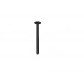 Sprchové ramínko svislé BLACK, 30 cm