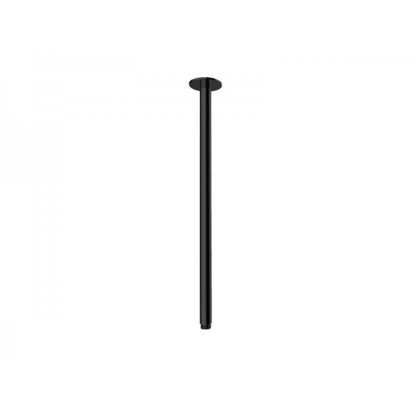 Sprchové ramínko svislé BLACK, 50 cm