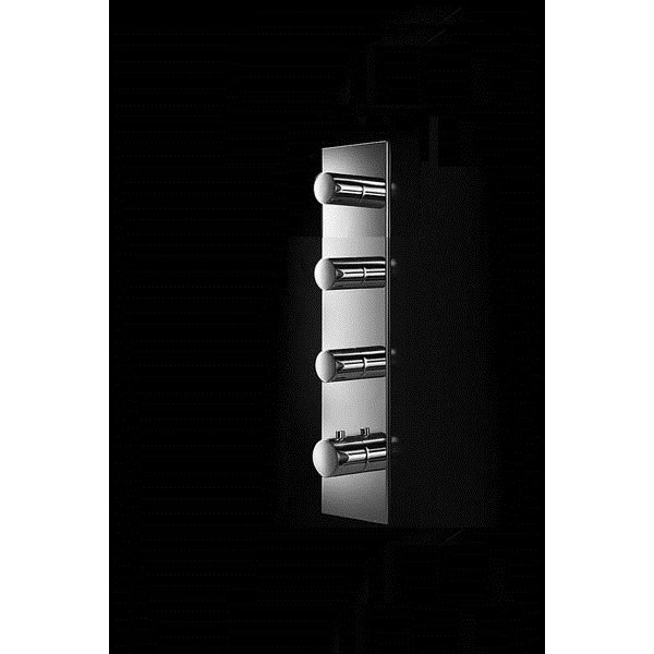 Baterie kryt ROUND+SQUARE D, 3 funkce