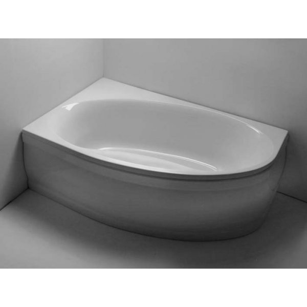 LAGOON / LAGUNA asymetrická vana 180x100 cm, levá