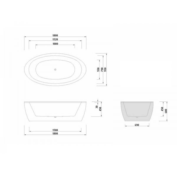 Sanjet LIBERO 180x95 cm