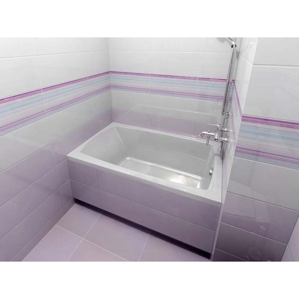 LILY obdélníková vana 150x70x39cm, bílá