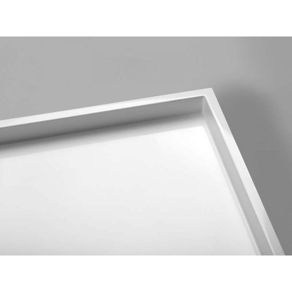 MIRAI sprchová vanička z litého mramoru do niky, 90x90x1,8cm, bílá