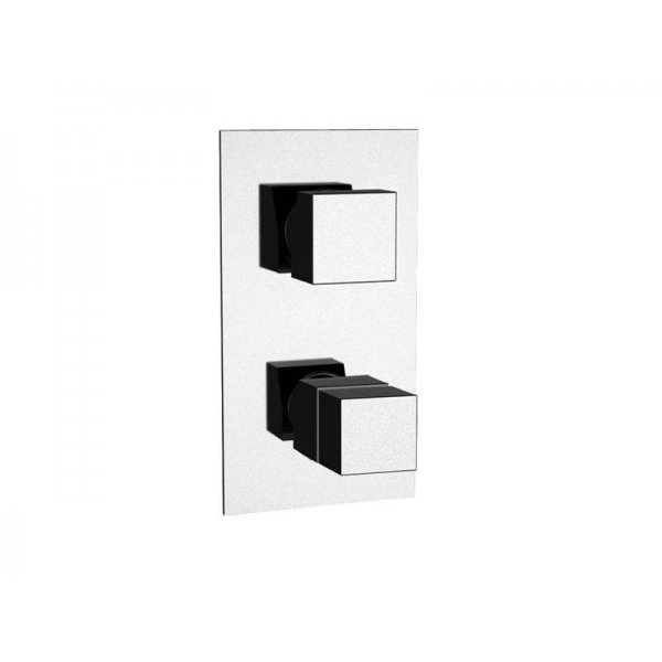 Baterie QUADRO podomítková termostatická, 3 funkce