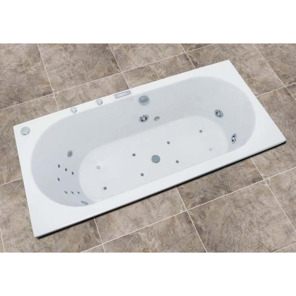Masážní systém HYDRO + MAGIC s PROFI FLAT ovládáním, s automatickým Proplachem, chrom