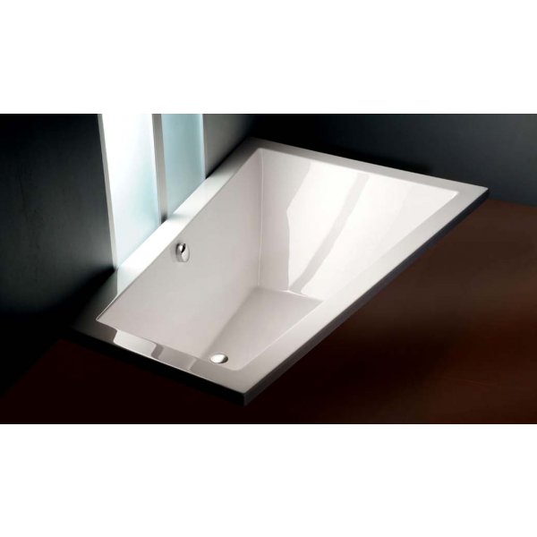 TRIANGL R SLIM asymetrická vana 180x120x50cm, bílá