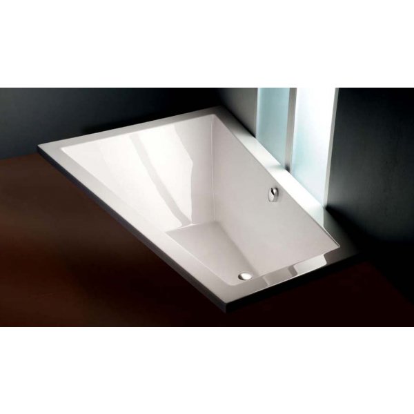 TRIANGL L SLIM asymetrická vana 180x120x50cm, bílá