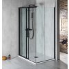 ALTIS LINE BLACK obdélníkový sprchový kout 1100x800 mm, L/P varianta