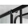 ALTIS LINE BLACK obdélníkový sprchový kout 900x800 mm, L/P varianta, rohový vstup, čiré sklo