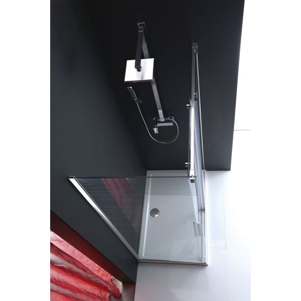 ALTIS boční stěna 800mm, čiré sklo, výška 2000mm, čiré sklo