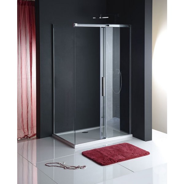 ALTIS boční stěna 900mm, čiré sklo, výška 2000mm, čiré sklo