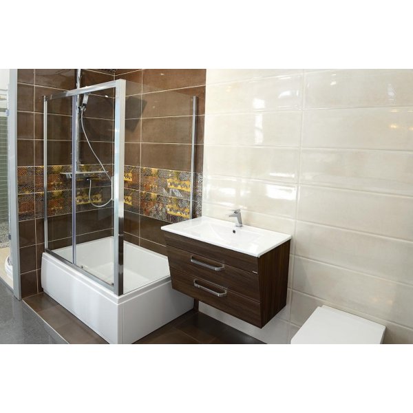 DEEP boční stěna 750x1650mm, čiré sklo