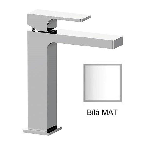 Baterie ABSOLUTE BÍLÁ MAT umyvadlová