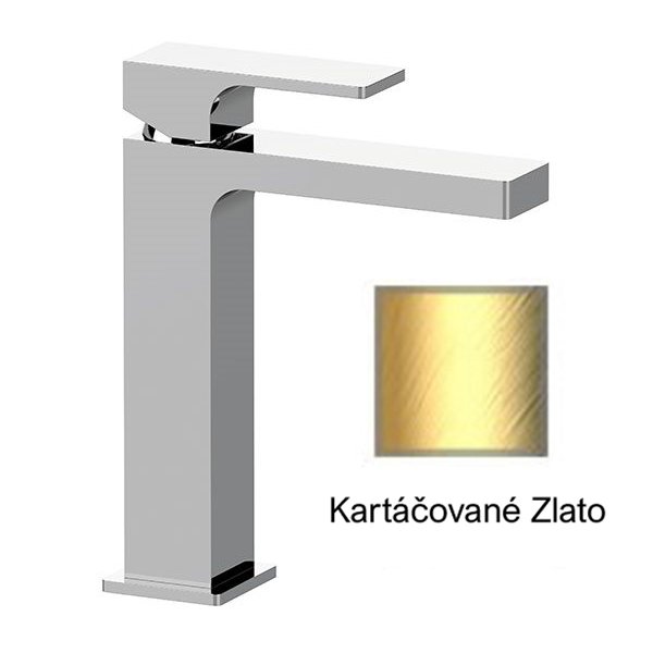 Baterie ABSOLUTE KARTÁČOVANÉ ZLATO umyvadlová